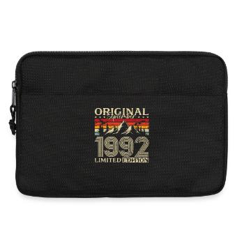 33. Geburtstag Vintage September Jahrgang 1992  - Laptoptasche 13" - Schwarz - Vorne