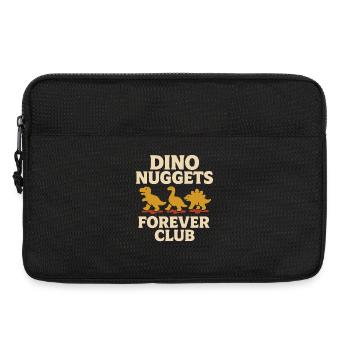 Dino Nuggets Nostalgia Funny Snack Dinosaur - Laptop bag 13" - black - Front