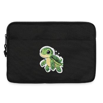 Turtle - Laptop bag 13" - black - Front