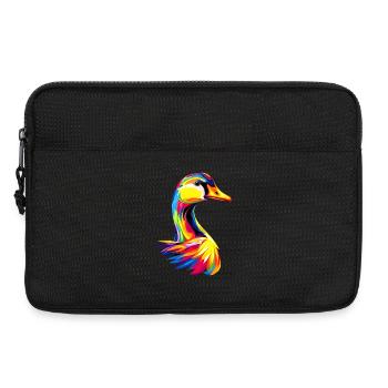 Oie mignon oie poussins Oie poussin canard petites oies - Sacoche pour ordinateur portable 13 pouces - noir - Devant