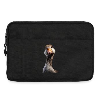 Goose Cute Goose Chicks Goose Chick Duck Small Geese - Laptop bag 13" - black - Front