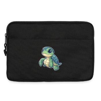 Turtle - Laptop bag 13" - black - Front