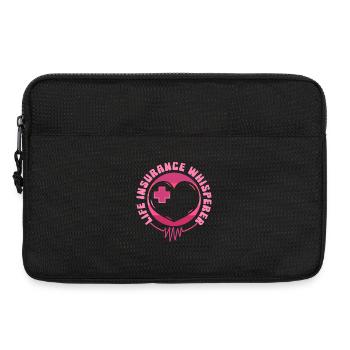 Courtier d’assurance Assurance vie Whisperer - Sacoche pour ordinateur portable 13 pouces - noir - Devant