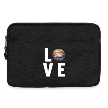 Swans Swan - Laptop bag 13" - black - Front