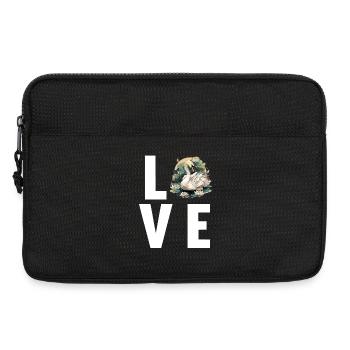 Swans Swan - Laptop bag 13" - black - Front