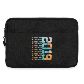 ÉDITION LIMITÉE 2019 7 ANS 7E ANNIVERSAIRE - Sacoche pour ordinateur portable 13 pouces - noir - Devant
