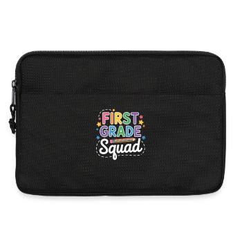 First Grade Squad Back To School - Laptoptasche 13" - Schwarz - Vorne