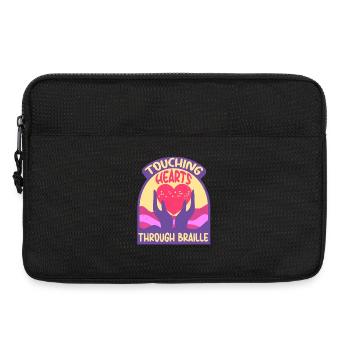 Braille Teacher Braille Dotum - Laptop bag 13" - black - Front