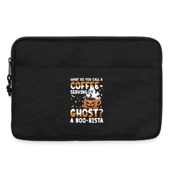 Halloween Coffee Ghost Barista What Do You Call A - Laptop bag 13" - black - Front