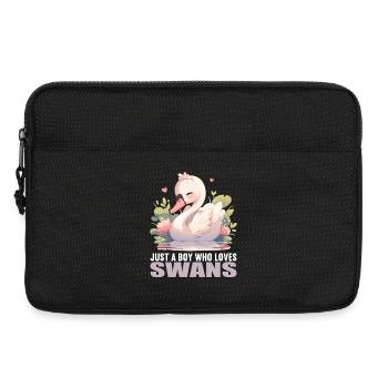 Swans Swan - Laptop bag 13" - black - Front