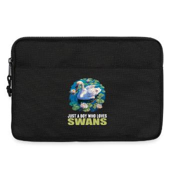 Swans Swan - Laptop bag 13" - black - Front