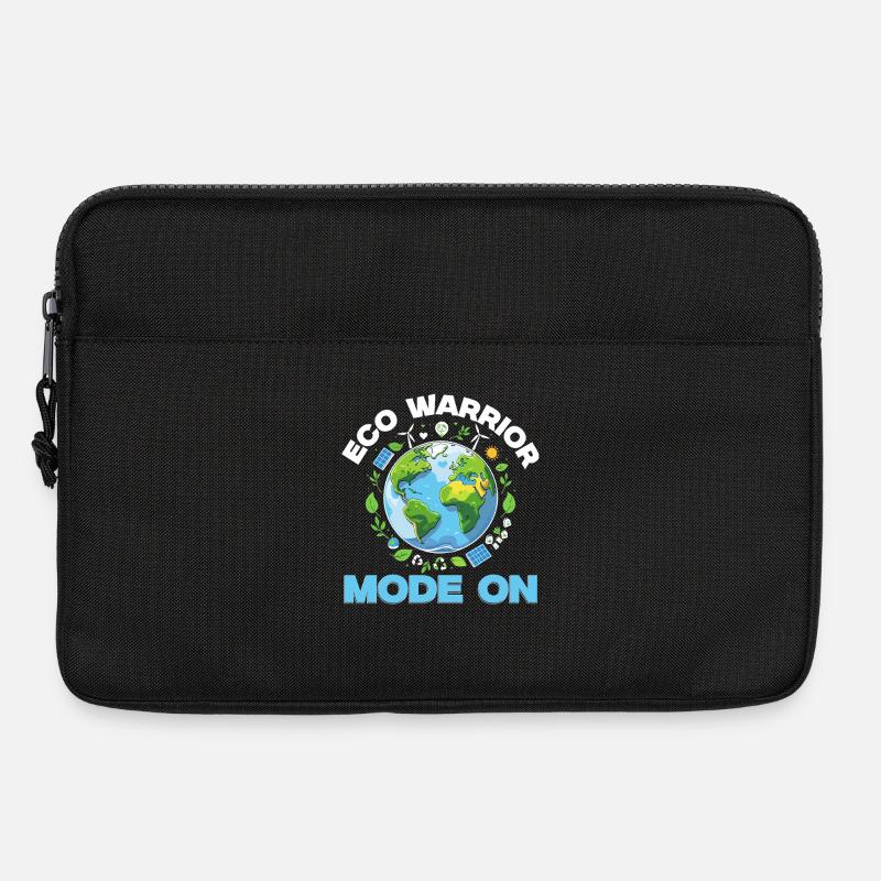 Umweltschützer Eco Warrior Mode On - Laptoptasche 13" - Schwarz