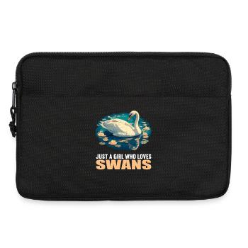 Swans Swan - Laptop bag 13" - black - Front