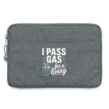 Graphique motivant une infirmière - Sacoche pour ordinateur portable 13 pouces - gris chiné - Devant