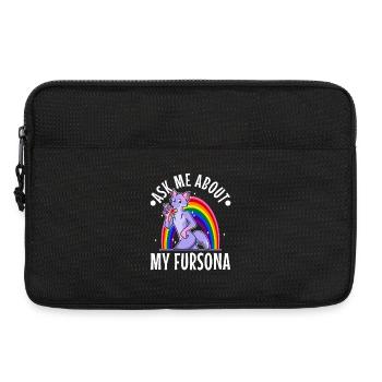 It's A Furry Thing You Wouldn't Understand - Laptoptasche 13" - Schwarz - Vorne