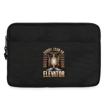 Elevator toddler & kids - Laptop bag 13" - black - Front