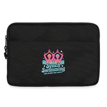 Synchronschwimmen Kunstschwimmen Wassersport - Laptoptasche 13" - Schwarz - Vorne
