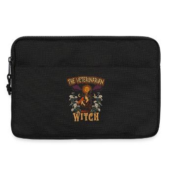 Veterinär Tierarzt Tierarzt The Veterinarian Witch - Laptoptasche 13" - Schwarz - Vorne