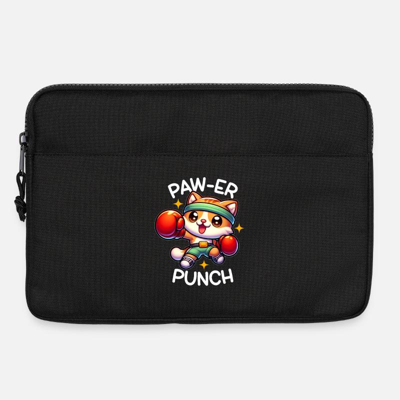 Boxer cat - Laptop bag 13" - black