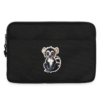 lemur - Laptop bag 13" - black - Front
