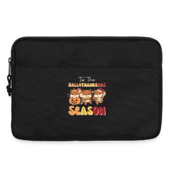 Tis' the Hallothanksmas Season Squirrel - Laptop bag 13" - black - Front