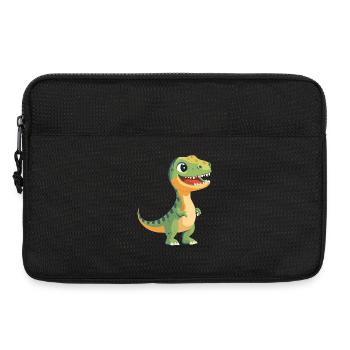 Dino Dinosaure Dinosaure - Sacoche pour ordinateur portable 13 pouces - noir - Devant