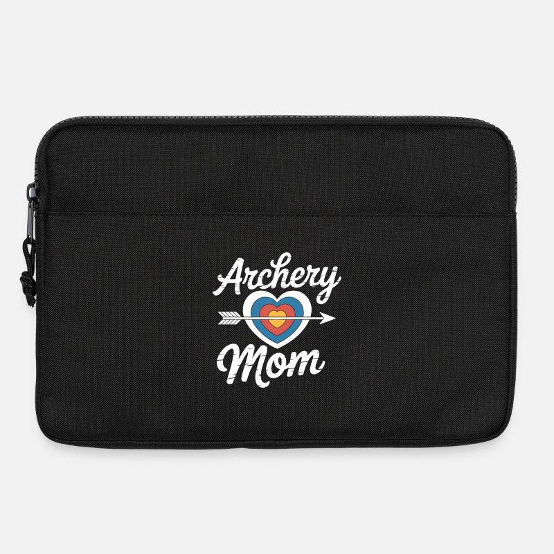 Bogenschießen Spruch Mutter Bogenschießen Geschenk - Laptoptasche 13" - Schwarz