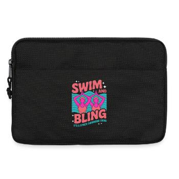 Synchronschwimmen Kunstschwimmen Wassersport - Laptoptasche 13" - Schwarz - Vorne