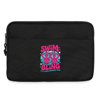 Synchronschwimmen Kunstschwimmen Wassersport - Laptoptasche 13" - Schwarz - Vorne
