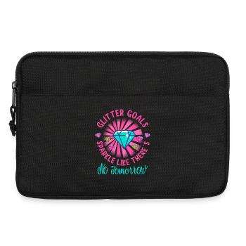 Diamond Painting Artist Sparkle Like No Tomorrow - Laptoptasche 13" - Schwarz - Vorne