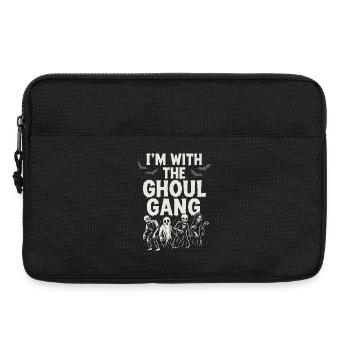 I’m With The Ghoul Gang, Halloween outfit - Laptop bag 13" - black - Front
