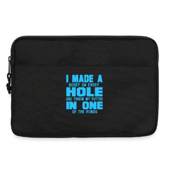 Golf Because Other Sports Just Cant Compete - Laptoptasche 13" - Schwarz - Vorne