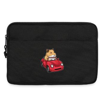 Hamster Auto - Laptoptasche 13" - Schwarz - Vorne