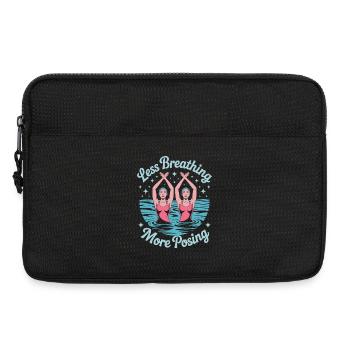 Synchronschwimmen Kunstschwimmen Wassersport - Laptoptasche 13" - Schwarz - Vorne