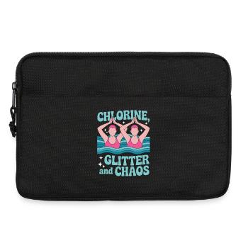 Natation synchronisée Natation artistique Sports nautiques - Sacoche pour ordinateur portable 13 pouces - noir - Devant