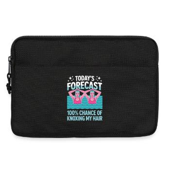 Synchronschwimmen Kunstschwimmen Wassersport - Laptoptasche 13" - Schwarz - Vorne