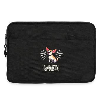 Lässt sich nicht runter pegeln | Chihuahua - Laptoptasche 13" - Schwarz - Vorne