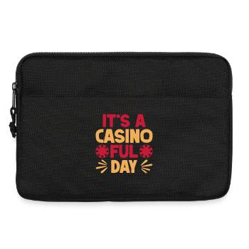 Fan de jeux d'argent, c'est un casino Full Day Casino - Sacoche pour ordinateur portable 13 pouces - noir - Devant