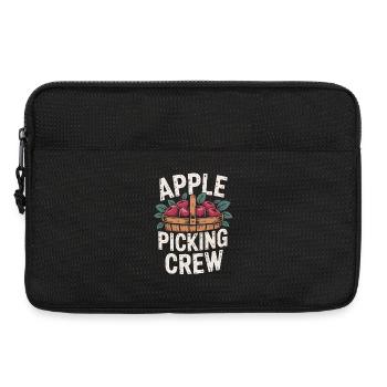 Apple Picking Crew Fall Autumn Apple Picking - Laptoptasche 13" - Schwarz - Vorne