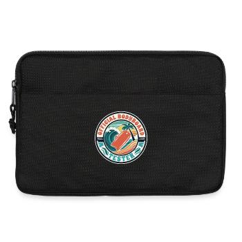 Bodyboarding Bodyboarder Official Bodyboard Tester - Laptop bag 13" - black - Front