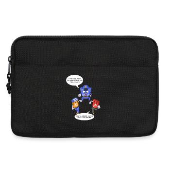 Lustiger Chemielehrer – Periodensystem Elents - Laptoptasche 13" - Schwarz - Vorne