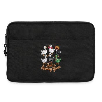 Nur eine gruselige Gans Halloween-Stimmung - Laptoptasche 13" - Schwarz - Vorne