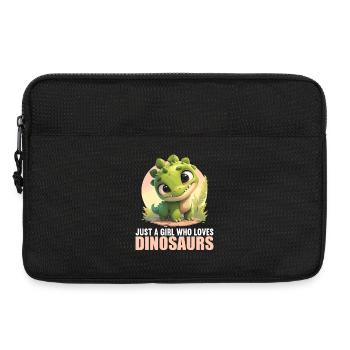 Dino Dinosaur Dinosaur - Laptop bag 13" - black - Front