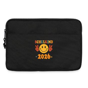 Schoolchild 2026 Happy Design - Laptop bag 13" - black - Front