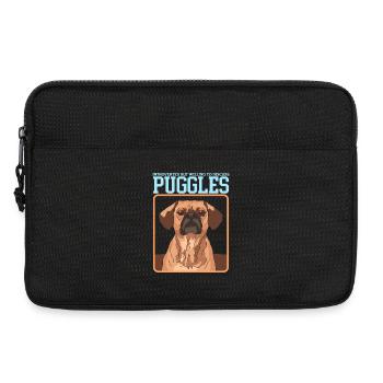 Puggle Dogs Dog Owner Dog Owner Gift - Laptop bag 13" - black - Front