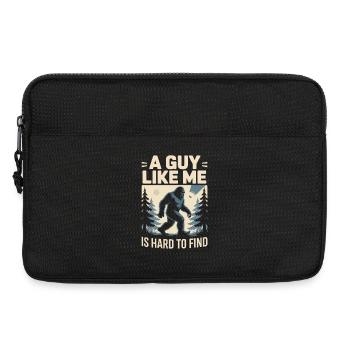 Someone Like Me Is Hard To Find Bigfoot - Laptop bag 13" - black - Front