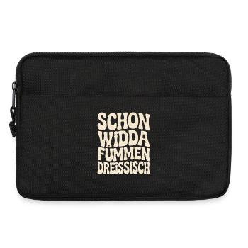 Already Widda Fümmen Dreissisch 50th birthday - Laptop bag 13" - black - Front