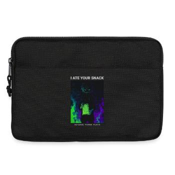 I Ate Your Snack Creepy Anime Phonk Design - Laptoptasche 13" - Schwarz - Vorne