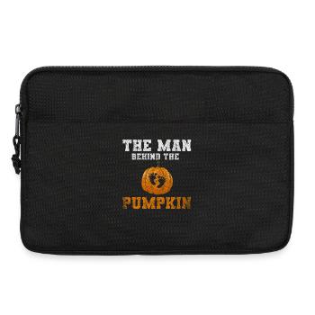 Citrouille Homme Parenthood Design - Sacoche pour ordinateur portable 13 pouces - noir - Devant