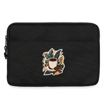 Coffee - Laptop bag 13" - black - Front